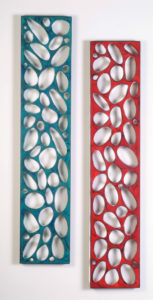 Aqua and Red Nests