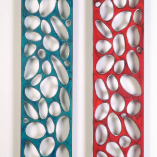 Aqua and Red Nests