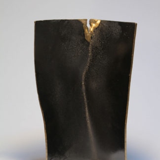 Joe Gitterman, "Movement 12," mirror polished bronze with automobile paint highlights