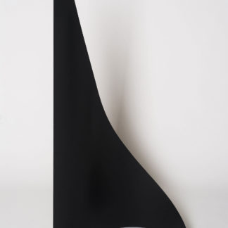 Joe Gitterman, "Gesture 9," Mirrored stainless steel, powder coating on non-mirrored side