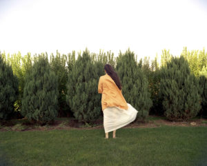 Orange Housedress, Home Stills