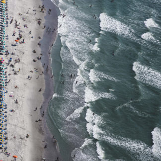 Morning Beachgoers