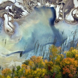 J Henry Fair, "Little Blue Coal Ash", chromogenic print