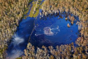 Petroleum Waste Sinkhole