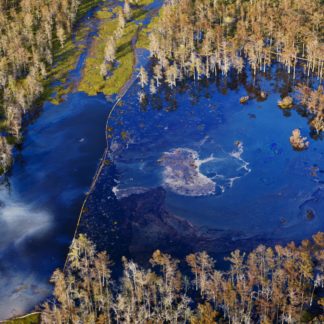 Petroleum Waste Sinkhole