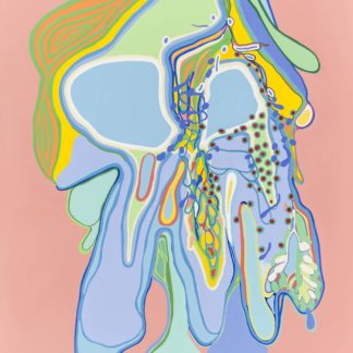 Oona Ratcliffe, "Susquehanna," acrylic on canvas