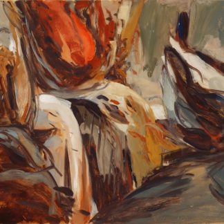 Oil Study for 'With Solitaries'