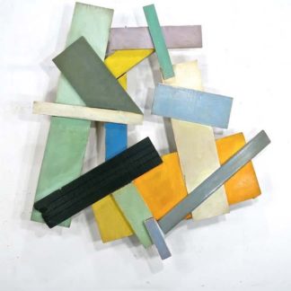 Gunnar Theel, "C16," painted wood
