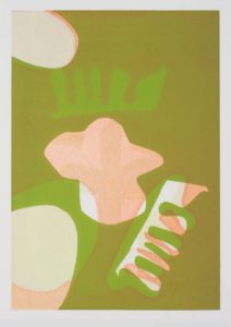 Mary Manning, "Birdsong," monotype