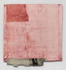 Eugene Brodsky, "SB 28," ink on silk, mounted on panel