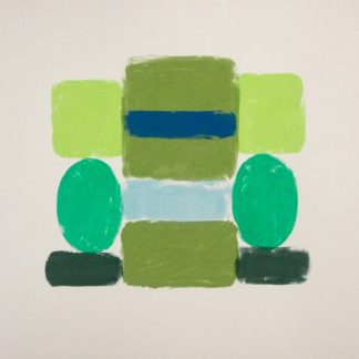 Cynthia Kirkwood, "Hibernia," serigraph on Munken paper