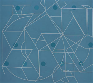 Jeanette Fintz, "Slow Tangle Tango," acrylic on canvas