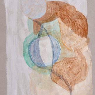 Betsy Davidson, "Series L1," acrylic on Strathmore toned paper