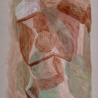 Betsy Davidson, "Series L3," acrylic on Strathmore toned paper