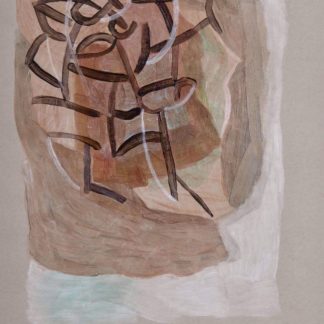 Betsy Davidson, "Series L5," acrylic on Strathmore toned paper