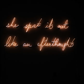 her apathy is mine