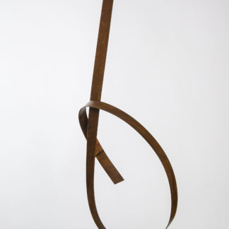 Joe Gitterman, "Steel Rust 1," steel, clear coated