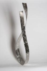 Joe Gitterman, "Couple 6," stainless steel