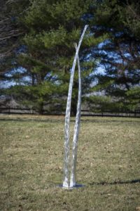 Joe Gitterman, "Couple 3," stainless steel