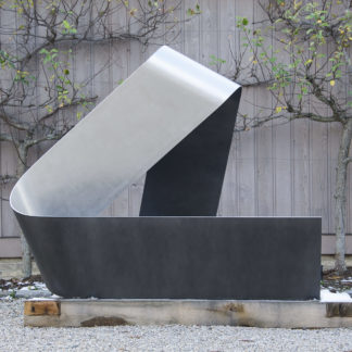 Joe Gitterman, "Poised 17,"stainless steel