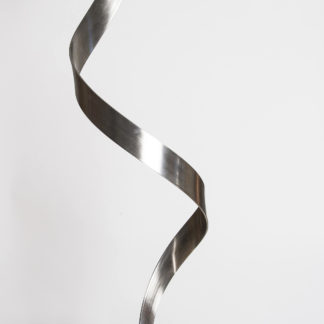Joe Gitterman, "Helix," stainless steel