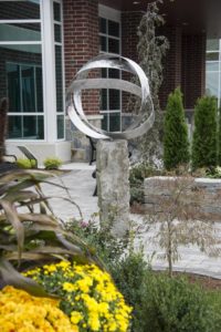 Joe Gitterman, "Healing Knot 2," bronze
