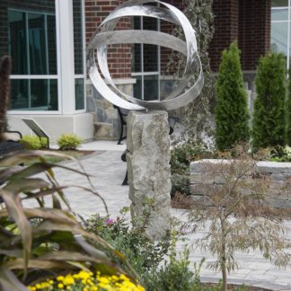 Joe Gitterman, "Healing Knot 2," bronze