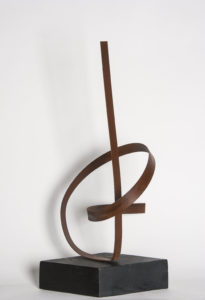 Joe Gitterman, "Joe Gitterman," steel, clear coated