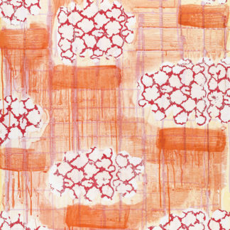 Laura Fayer, "Libra 106," acrylic and collage on paper