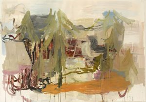 Deborah Dancy, "It Might as Well Be Spring," acrylic on paper