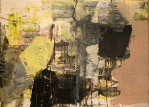 Deborah Dancy, "A Hot Mess," acrylic on paper