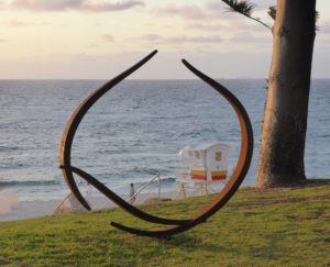 Enclosing Form, Two Reaching Together