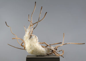 Untitled (glue and wood)
