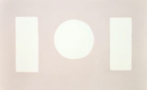 Poppy: No. 3, Pink and White, Circle