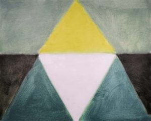 Yellow and White Octahedron