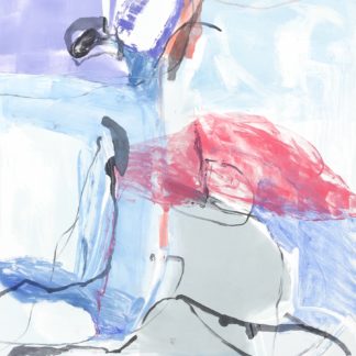 Reflections VI, Claudia Mengel, work on paper, monotype