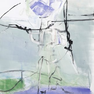 Claudia Mengel, "Reflections IX," monotype