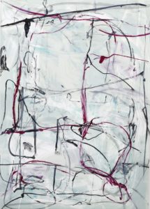Claudia Mengel, "Reflections XI," monotype