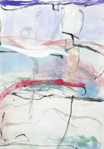 Claudia Mengel, "Reflections XIIII," monotype