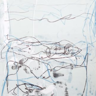 Claudia Mengel, "Reflections XVIII," monotype