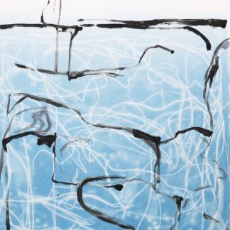 Claudia Mengel, "Reflections XVII," monotype