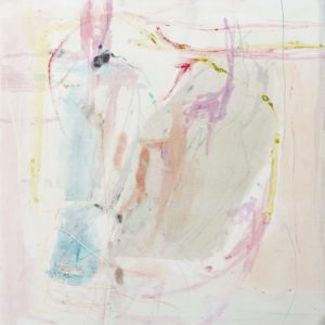 Claudia Mengel, "Opening Up III," monotype