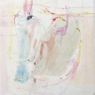 Claudia Mengel, "Opening Up III," monotype