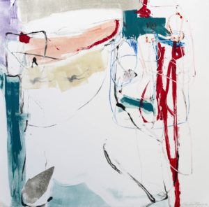 Opening Up X, Claudia Mengel, work on paper, monotype
