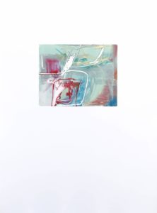 Together VII, Claudia Mengel, work on paper, monotype