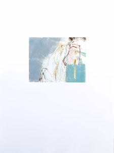 Together III, Claudia Mengel, work on paper, monotype