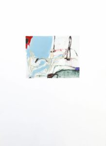 Together IX, Claudia Mengel, work on paper, monotype