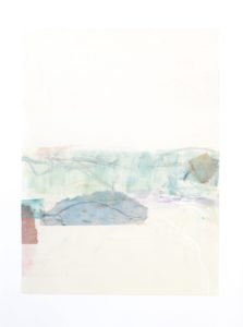 Barcelona VIII, Claudia Mengel, work on paper, monotype