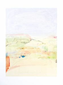Barcelona IX, Claudia Mengel, work on paper, monotype