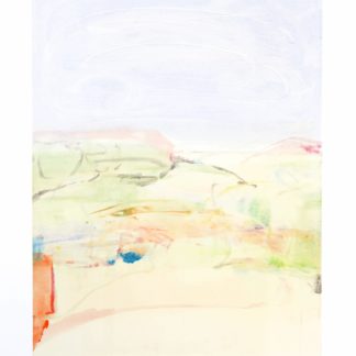 Barcelona IX, Claudia Mengel, work on paper, monotype